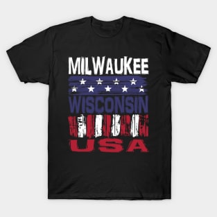 Milwaukee Wisconsin USA T-Shirt T-Shirt